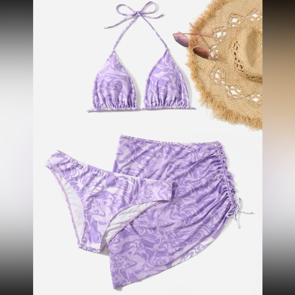 Plus Size Bikini 3 Piece Set - Brand New
